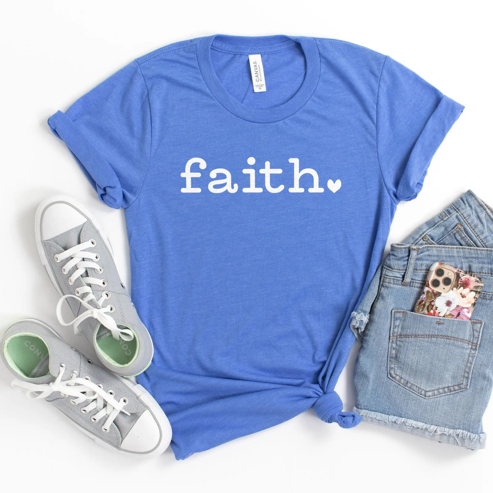 Faith Period Tee sold by Faithful and Co. product image thumbnail 5