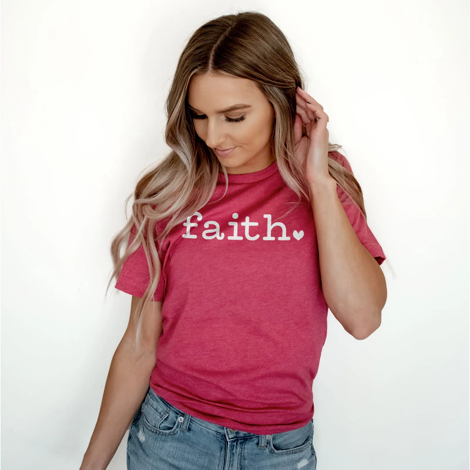 Faith Period Tee sold by Faithful and Co. product image thumbnail 3