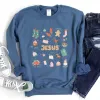 Winter, Faith & Jesus Sweatshirt sold by Faithful and Co.