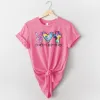 Peace Love Pray Colorful Tee sold by Faithful and Co.