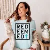 Redeemed Block Tee sold by Faithful and Co.