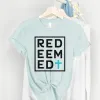 Redeemed Block Tee sold by Faithful and Co.