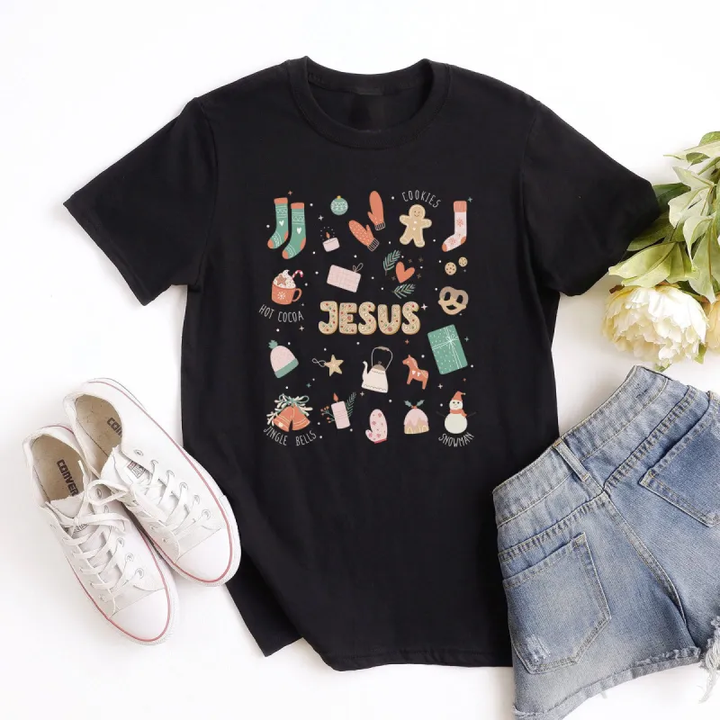 Winter, Faith & Jesus Tee sold by Faithful and Co.