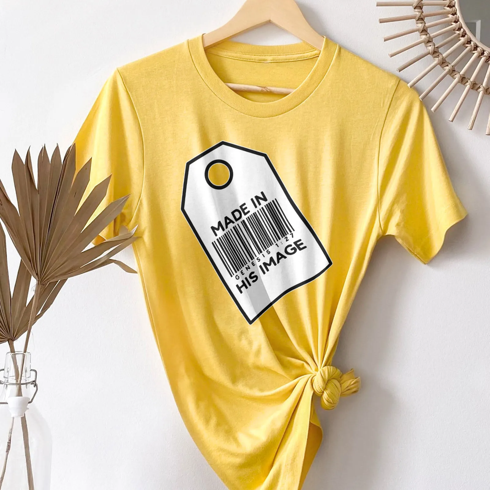 Made In His Image Tee sold by Faithful and Co. product image thumbnail 4