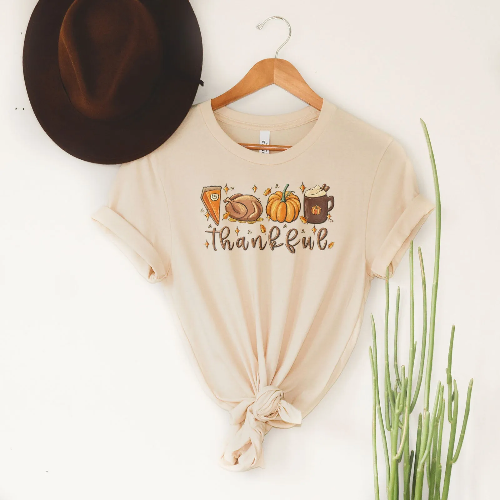 Thanksgiving Thankful Tee sold by Faithful and Co. product image thumbnail 4