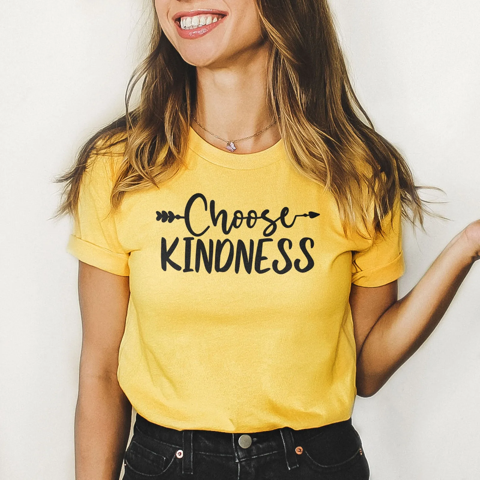 Choose Kindness Tee sold by Faithful and Co. product image thumbnail 2