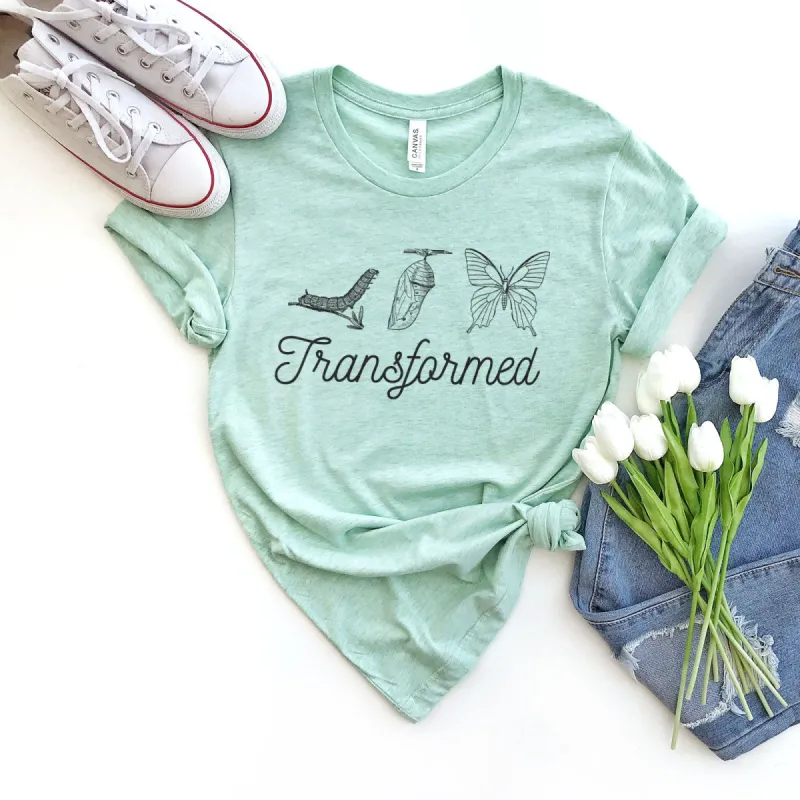 Transformed Butterfly Tee sold by Faithful and Co.