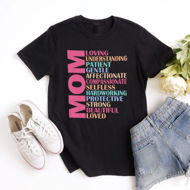 Mom Definition Tee sold by Faithful and Co.