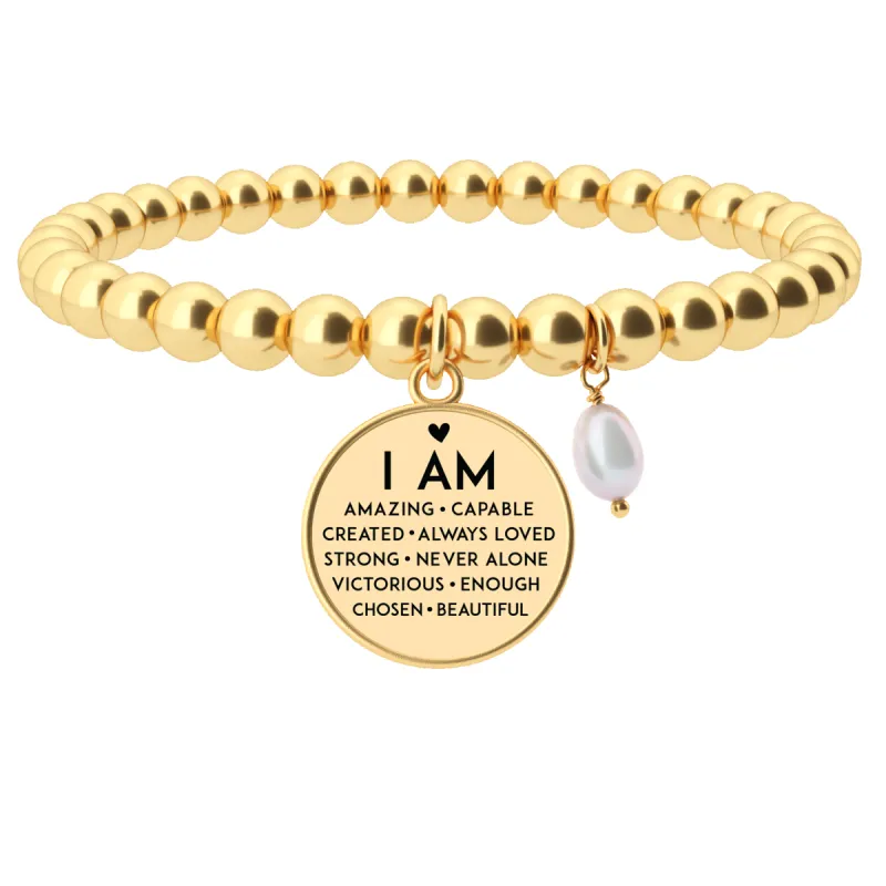 Free Gift - I Am Inspiration - Beaded Bracelet sold by Faithful and Co.