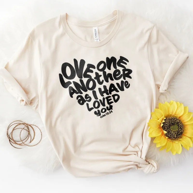 Love One Another Tee sold by Faithful and Co.