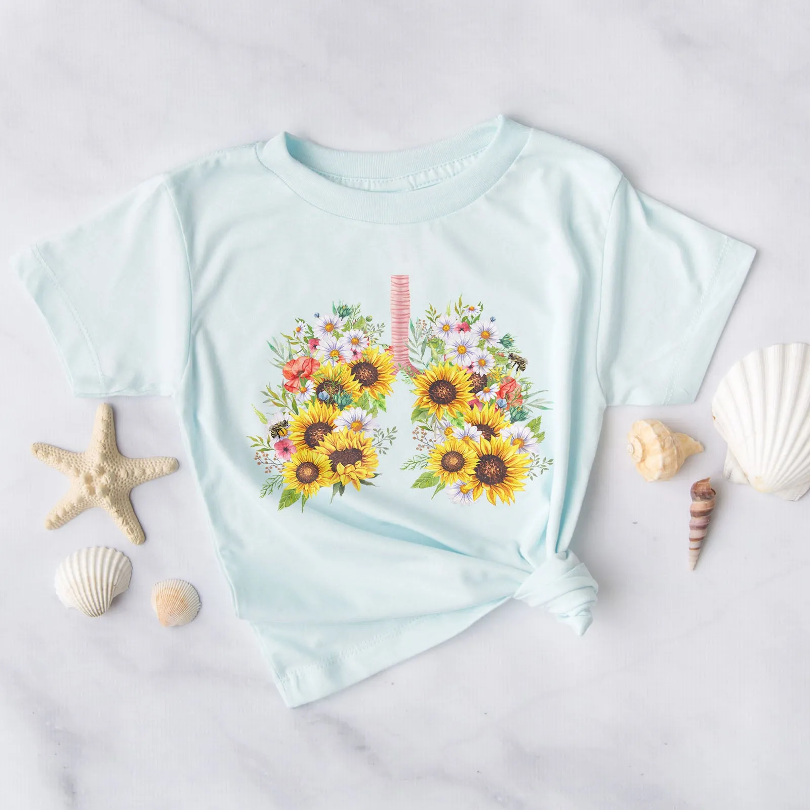 Yah Weh Sunflower Tee sold by Faithful and Co. product image thumbnail 5