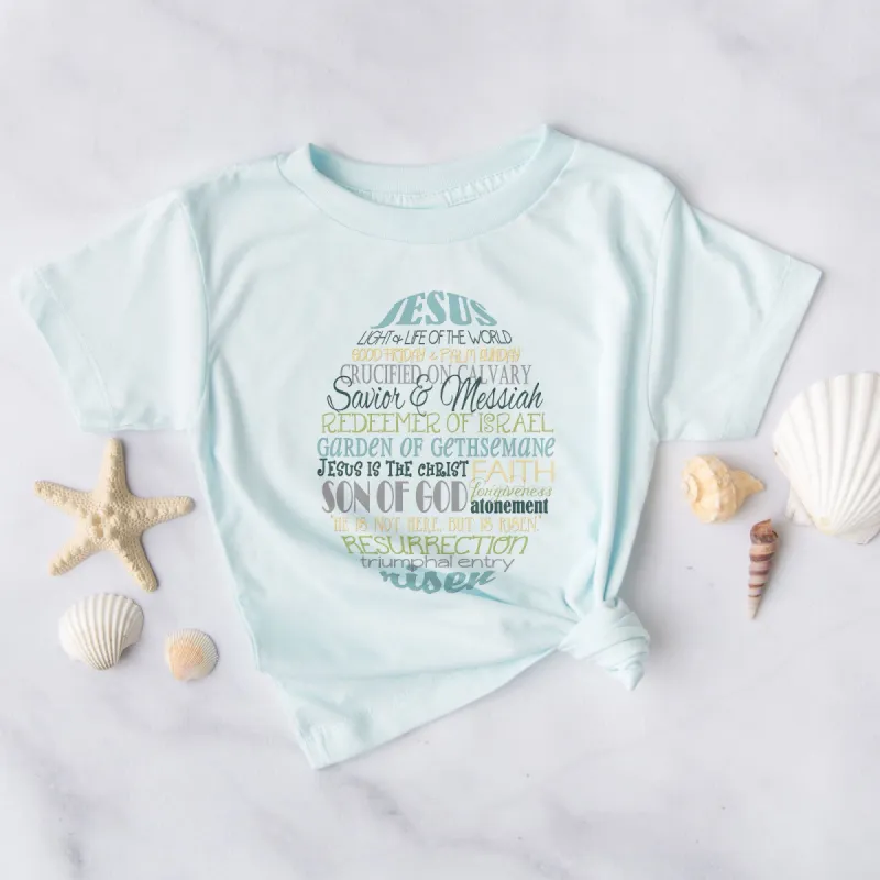 Easter Egg Subway Tee sold by Faithful and Co.