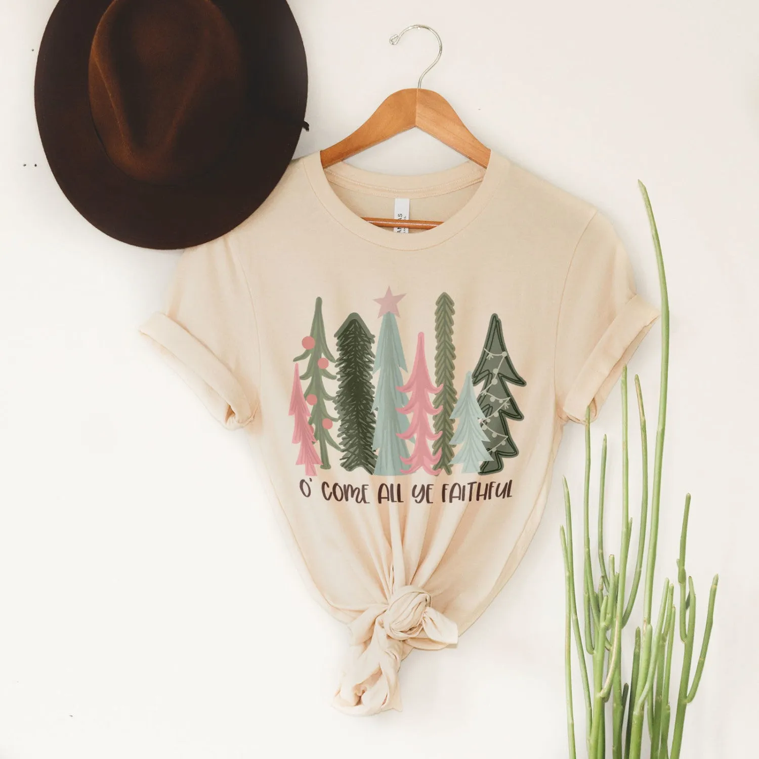 O Come All Ye Faithful Tee sold by Faithful and Co. product image thumbnail 4