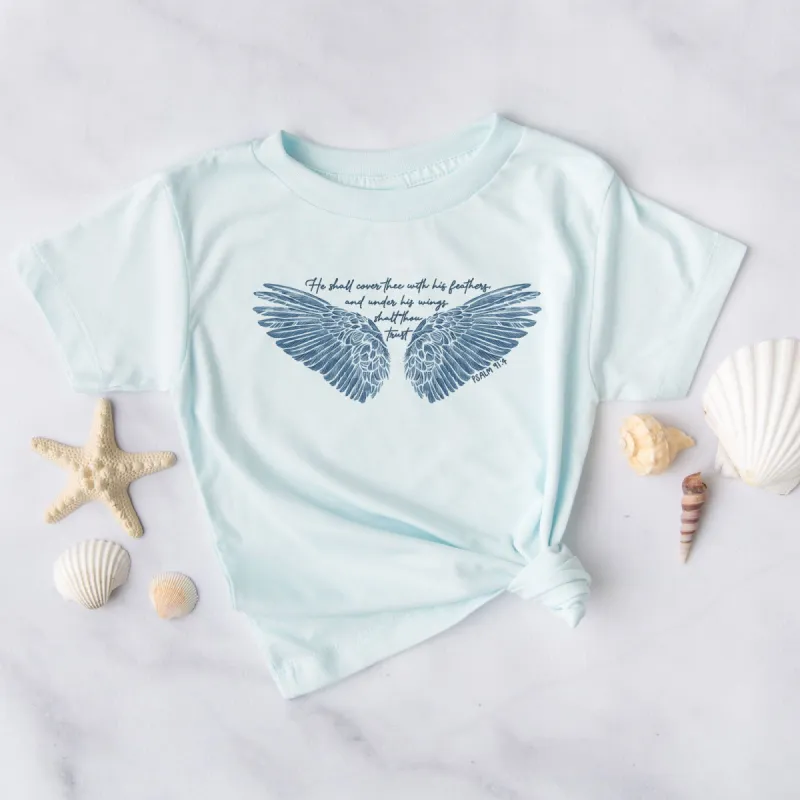 Psalms 91:4 Tee sold by Faithful and Co.