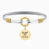 Beautiful Girl - Two-Tone Custom Charm Bracelet sold by Faithful and Co.