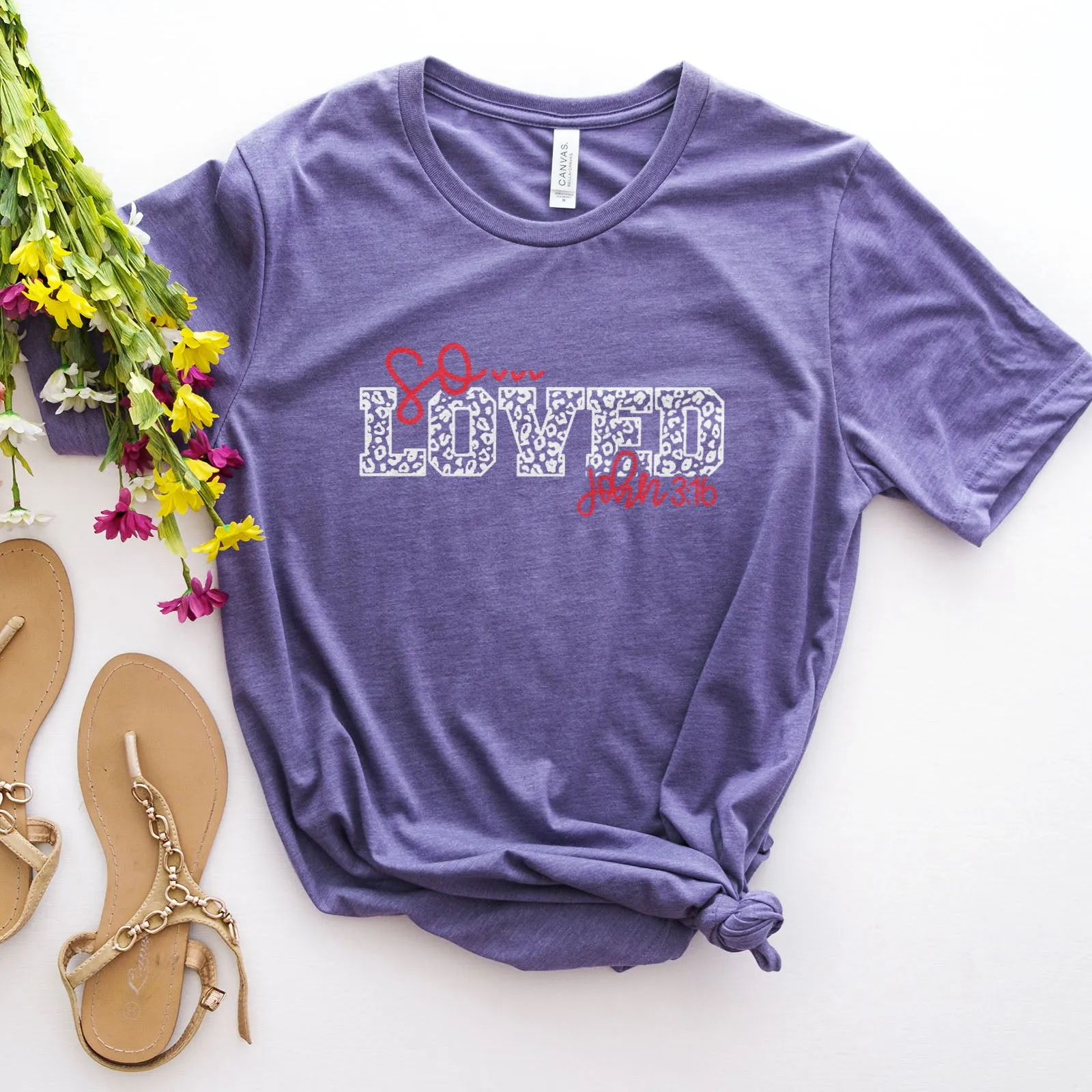 So Loved - John 3:16 Tee sold by Faithful and Co. product image thumbnail 5