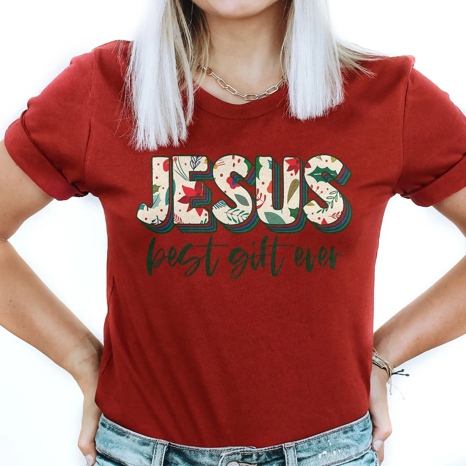 Free Gift - Jesus Best Gift Ever Tee sold by Faithful and Co. product image thumbnail 4