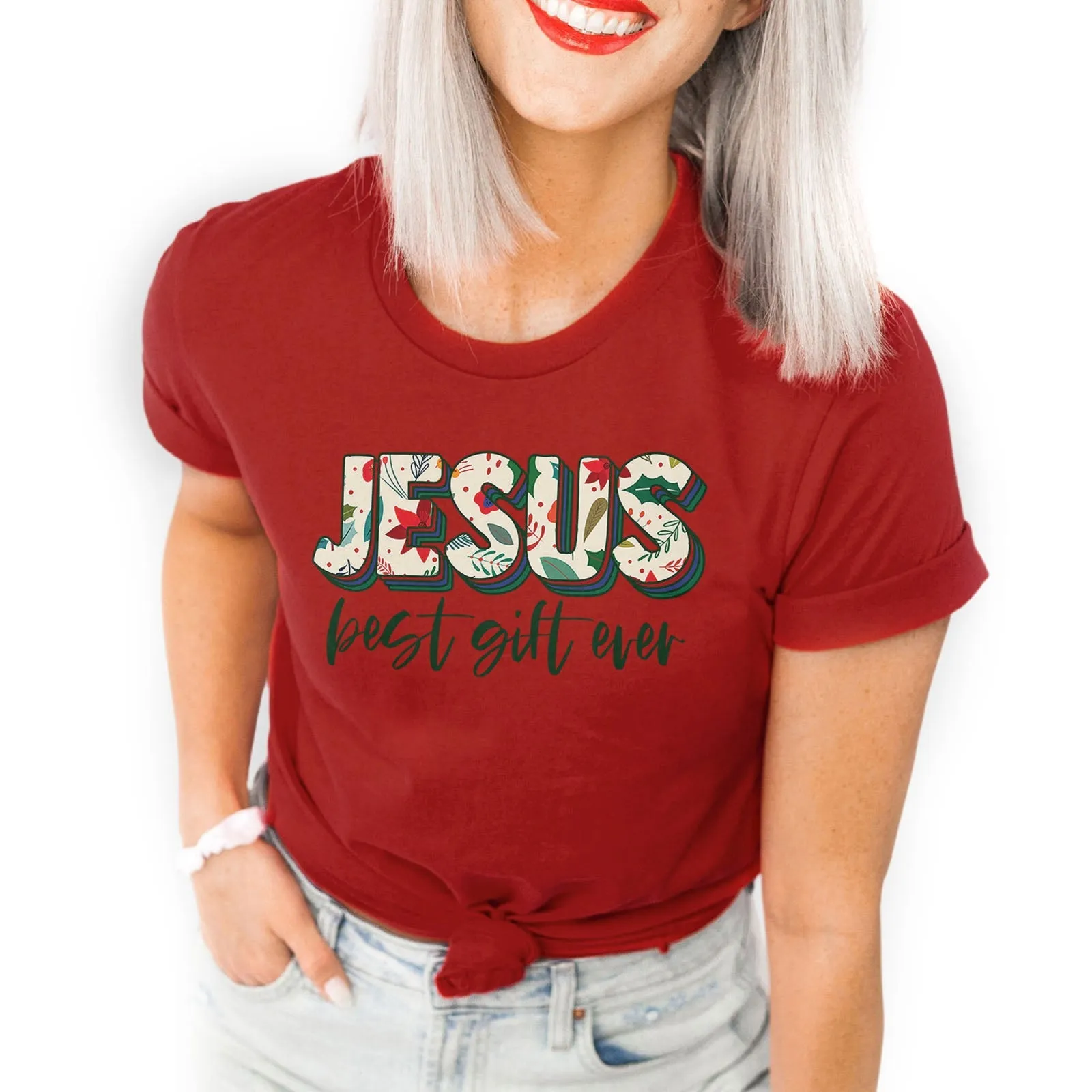 Free Gift - Jesus Best Gift Ever Tee sold by Faithful and Co. product image thumbnail 5