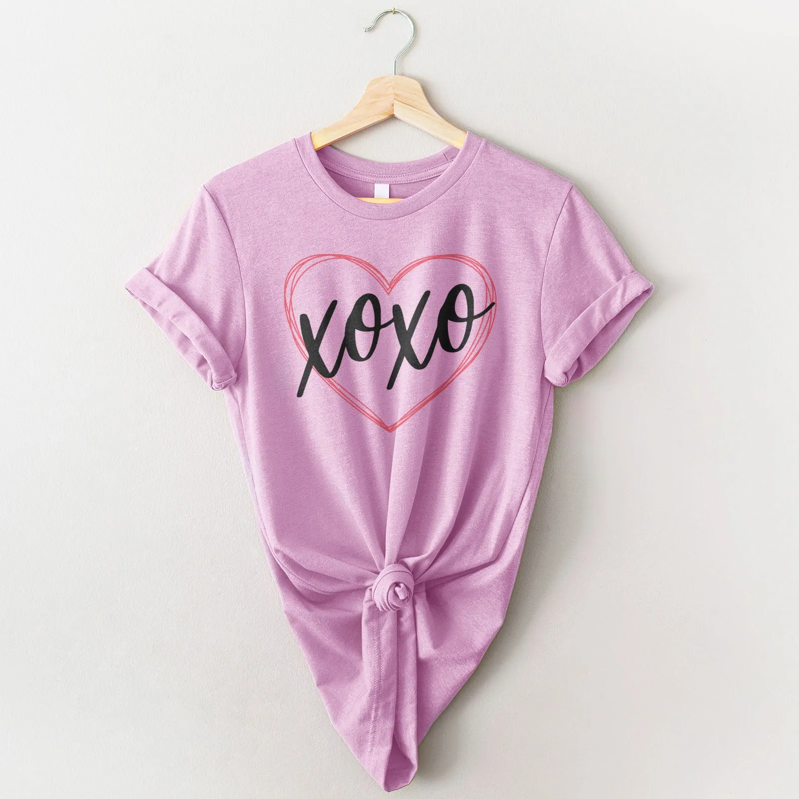 XOXO Heart Tee sold by Faithful and Co. product image thumbnail 4