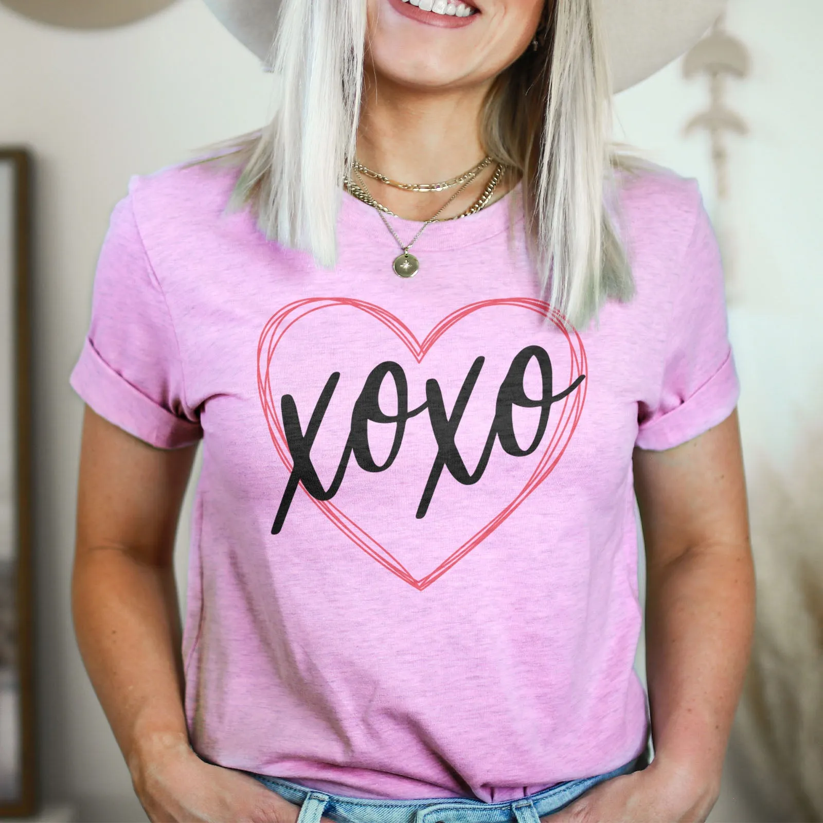 XOXO Heart Tee sold by Faithful and Co. product image thumbnail 2