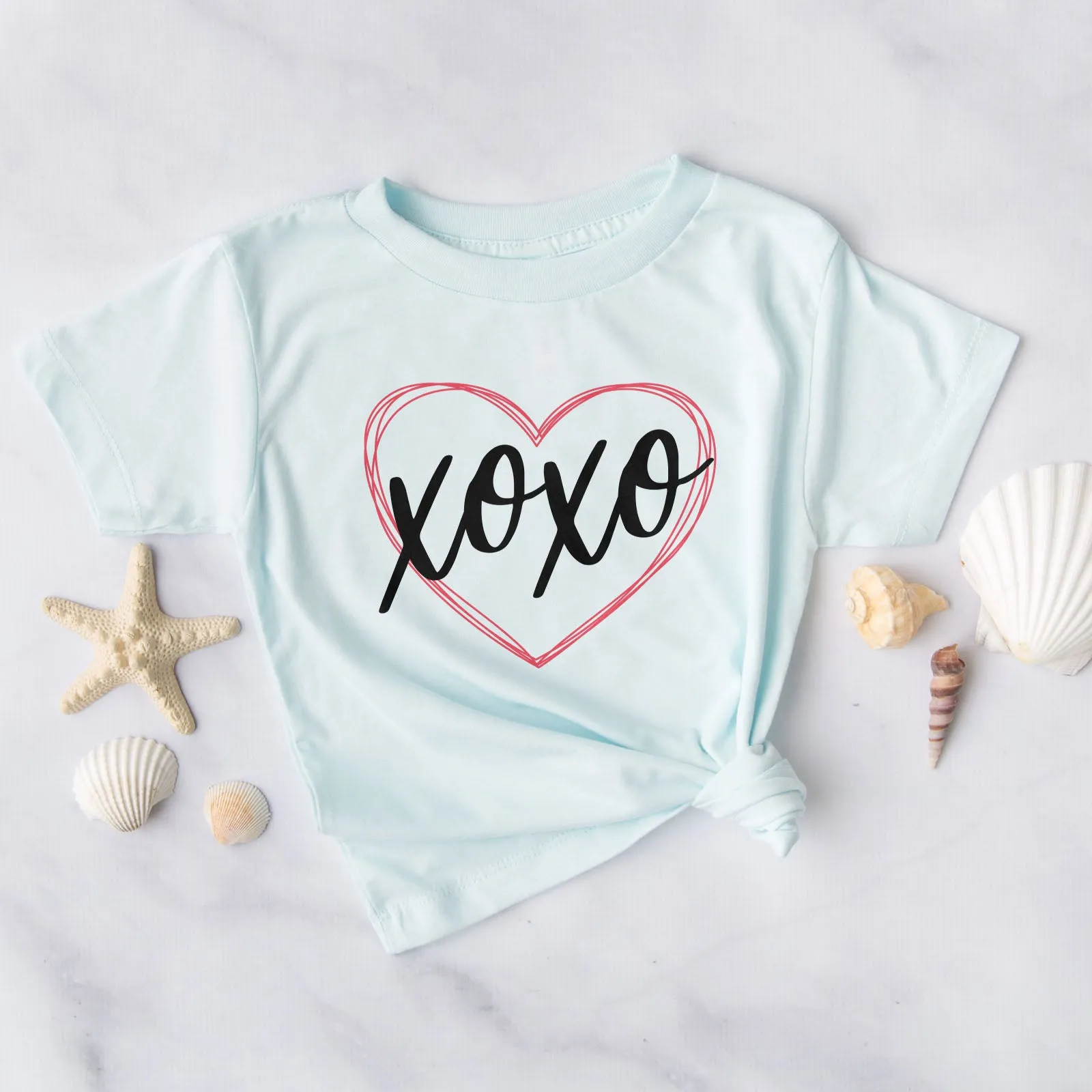 XOXO Heart Tee sold by Faithful and Co. product image thumbnail 5