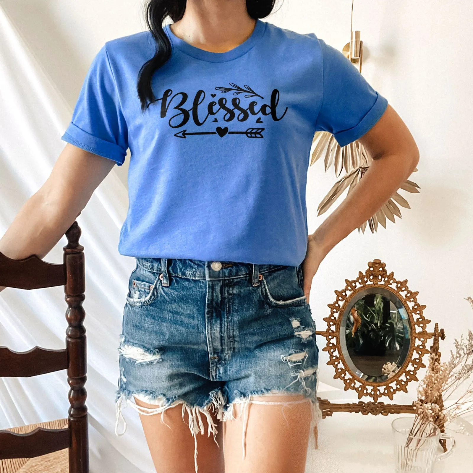 Blessed Tee sold by Faithful and Co. product image thumbnail 4