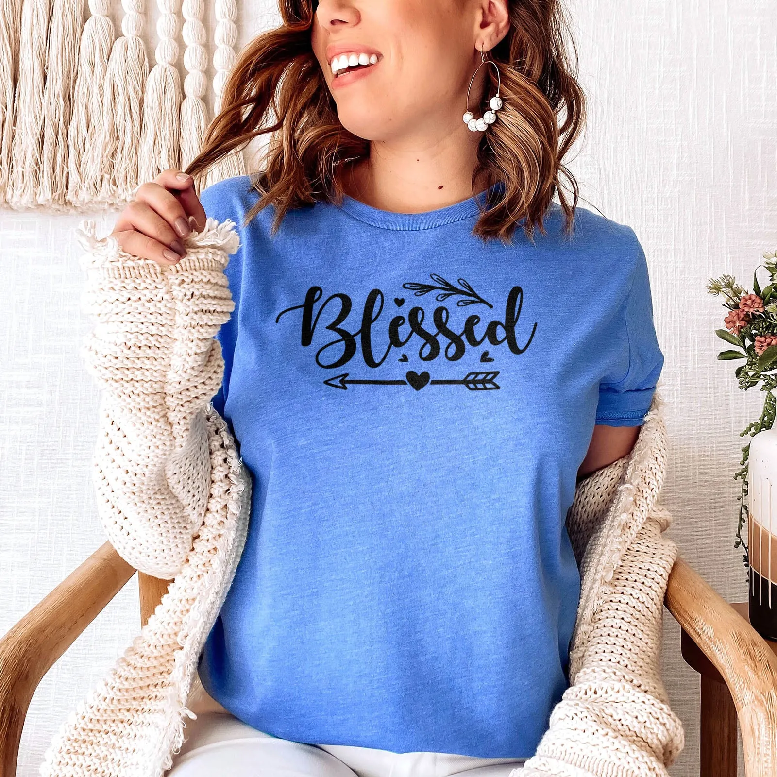Blessed Tee sold by Faithful and Co. product image thumbnail 2
