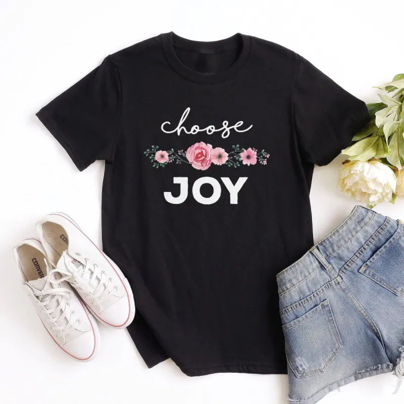 Choose Joy Tee sold by Faithful and Co.