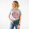 Valentine Love Like Jesus Retro Checkerboard Tee sold by Faithful and Co.