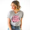 Valentine Love Like Jesus Retro Checkerboard Tee sold by Faithful and Co.