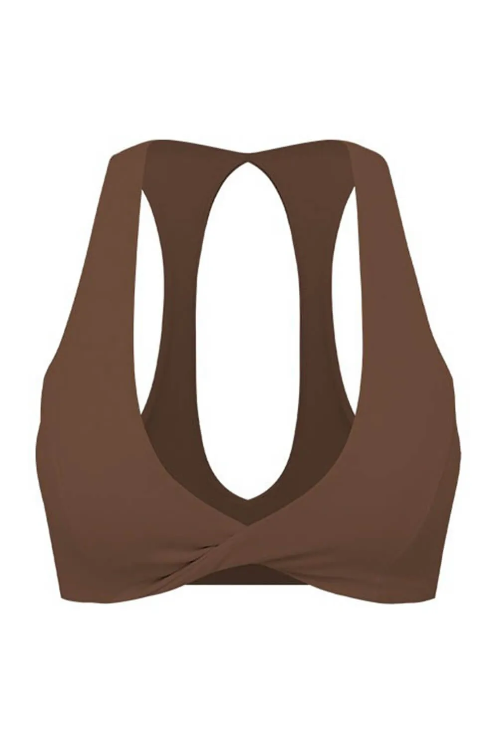 Twist-Front Plunge Bra - Sage sold by Floralkini product image thumbnail 4