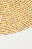 Wheat Straw Dome Crown Sun Hat sold by Floralkini