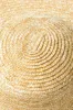Wheat Straw Dome Crown Sun Hat sold by Floralkini