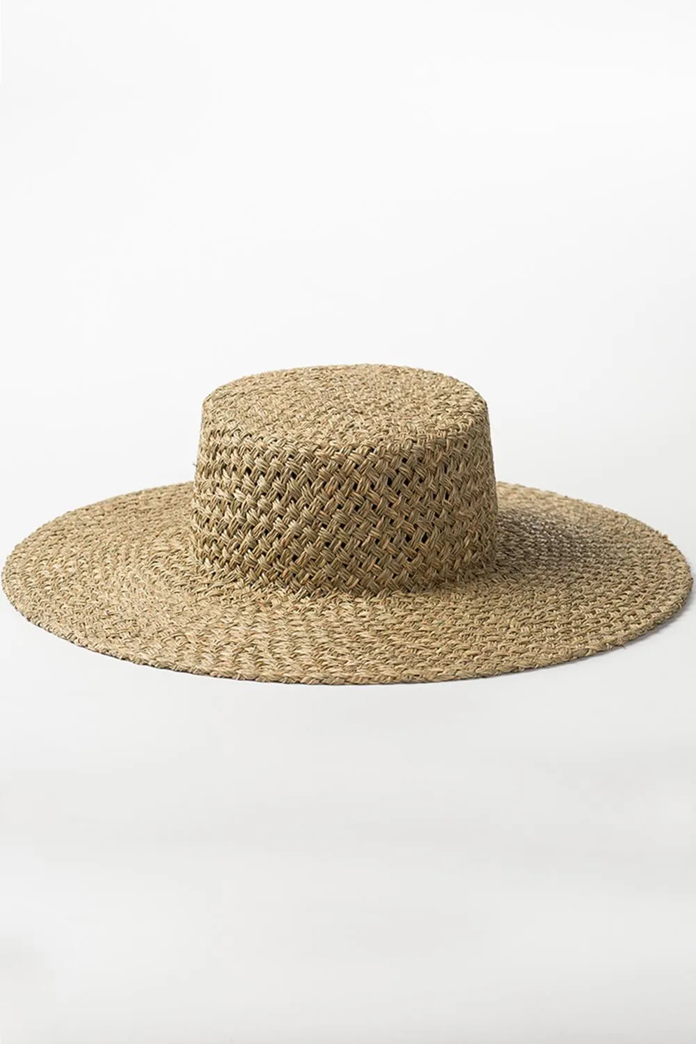 Woven Sea-Grass Sun Hat sold by Floralkini product image thumbnail 2