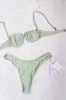 Green Polka Dot High Cut Bikini Bottom sold by Floralkini