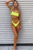 Lime Ribbed High Cut Bikini Bottom sold by Floralkini