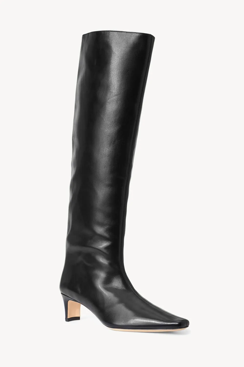 Faux Leather Pointed Toe Knee-High Boots sold by Floralkini product image thumbnail 4