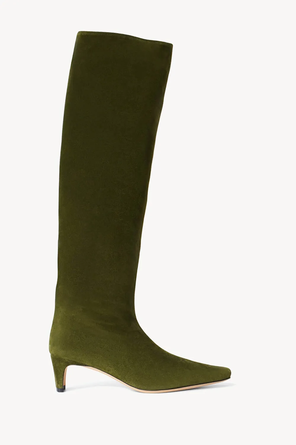Faux Suede Pointed Toe Knee-High Boots sold by Floralkini product image thumbnail 3