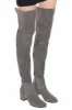 Faux Suede Over-The-Knee Thigh High Flat Boots sold by Floralkini