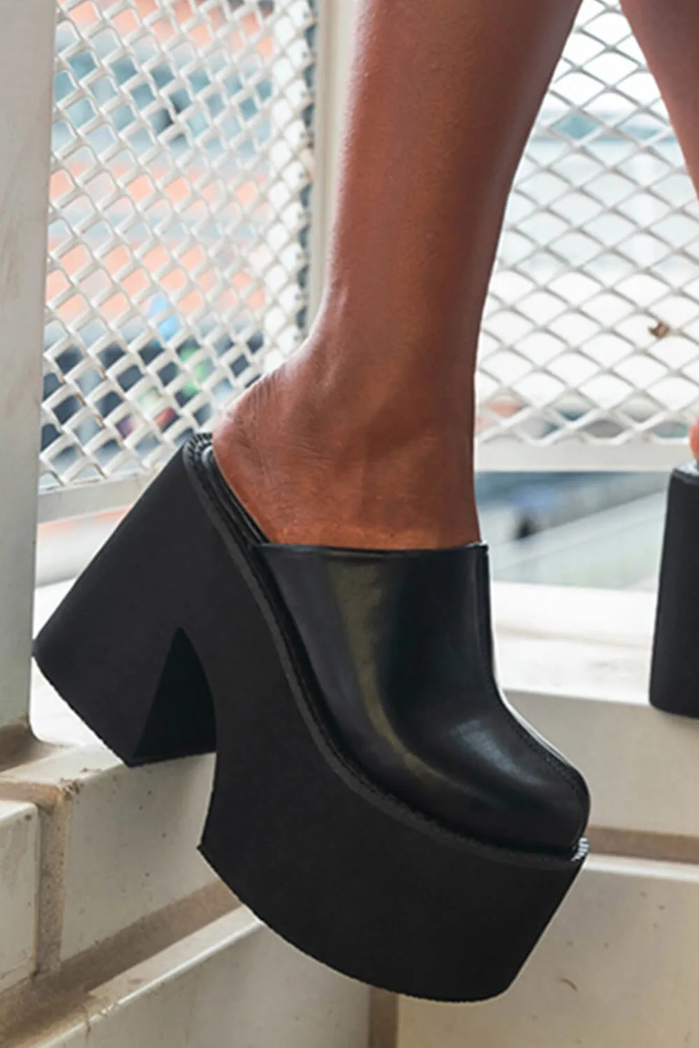 Chunky Platform Clog Mule sold by Floralkini product image thumbnail 3