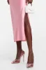 Transparent Crystal Embellished Pvc Slingback Pump Heels sold by Floralkini