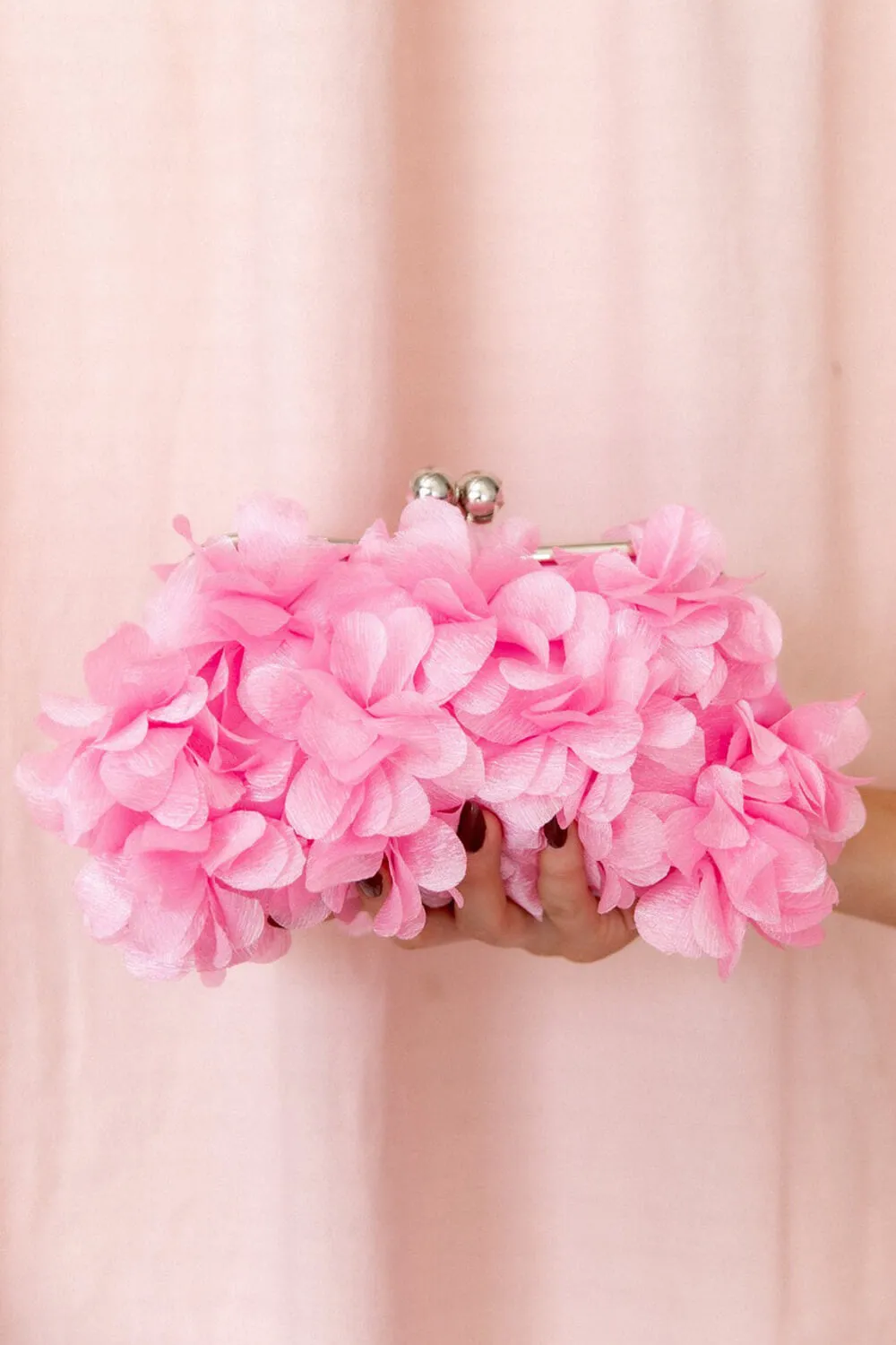 Flower Petal Wedding Evening Clutch With Straps sold by Floralkini product image thumbnail 5