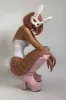 Pink Chunky Platform Block Heel Knee High Boots sold by Floralkini