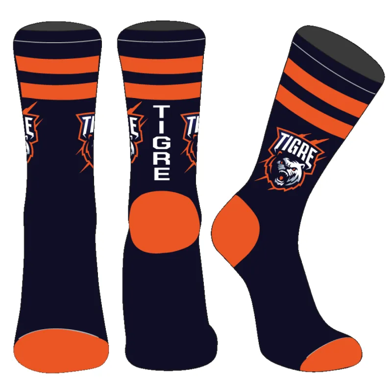 Tiger Custom Socks sold by Foot Cardigan