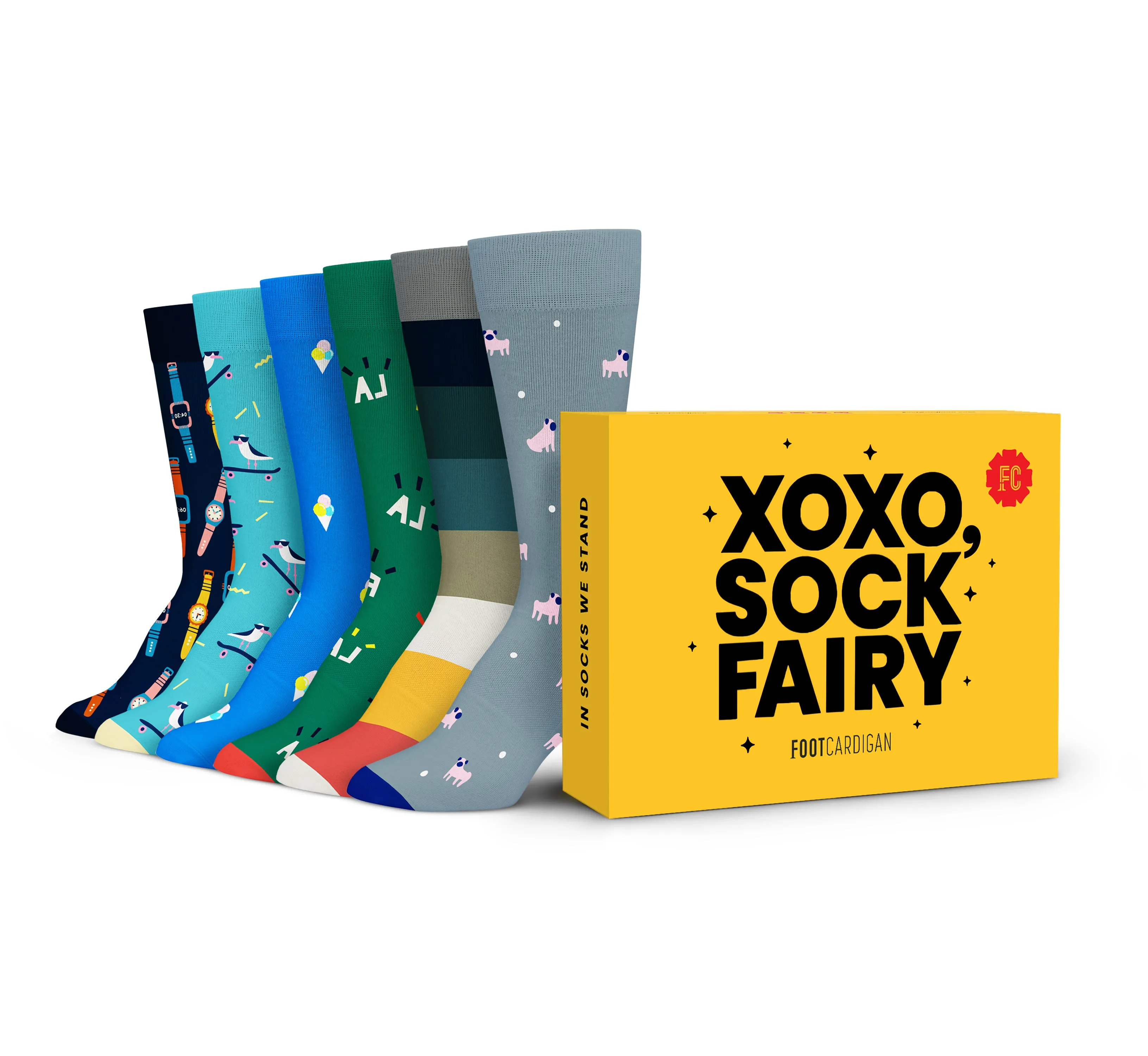 6 Month Subscription (Prepaid) sold by Foot Cardigan product image thumbnail 2