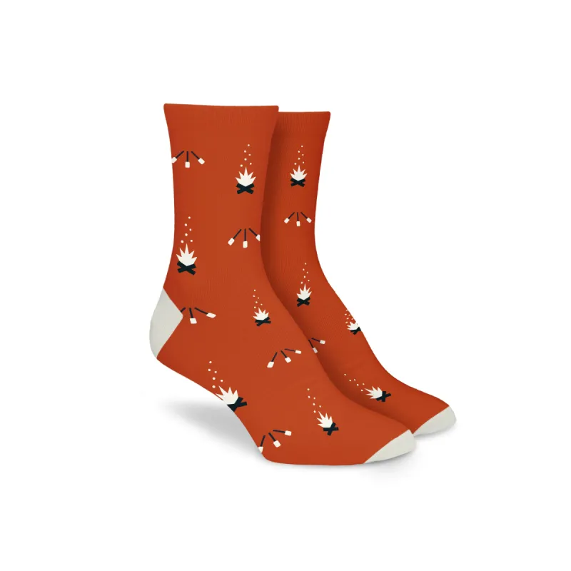 S'Mores Socks sold by Foot Cardigan