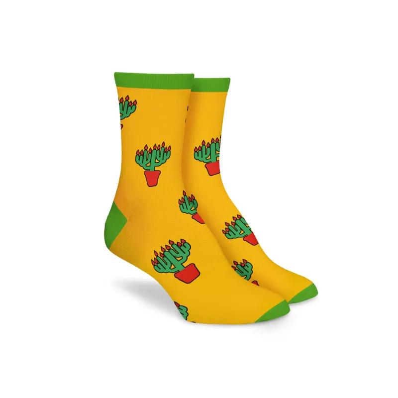 Women's Cactus Menorah sold by Foot Cardigan