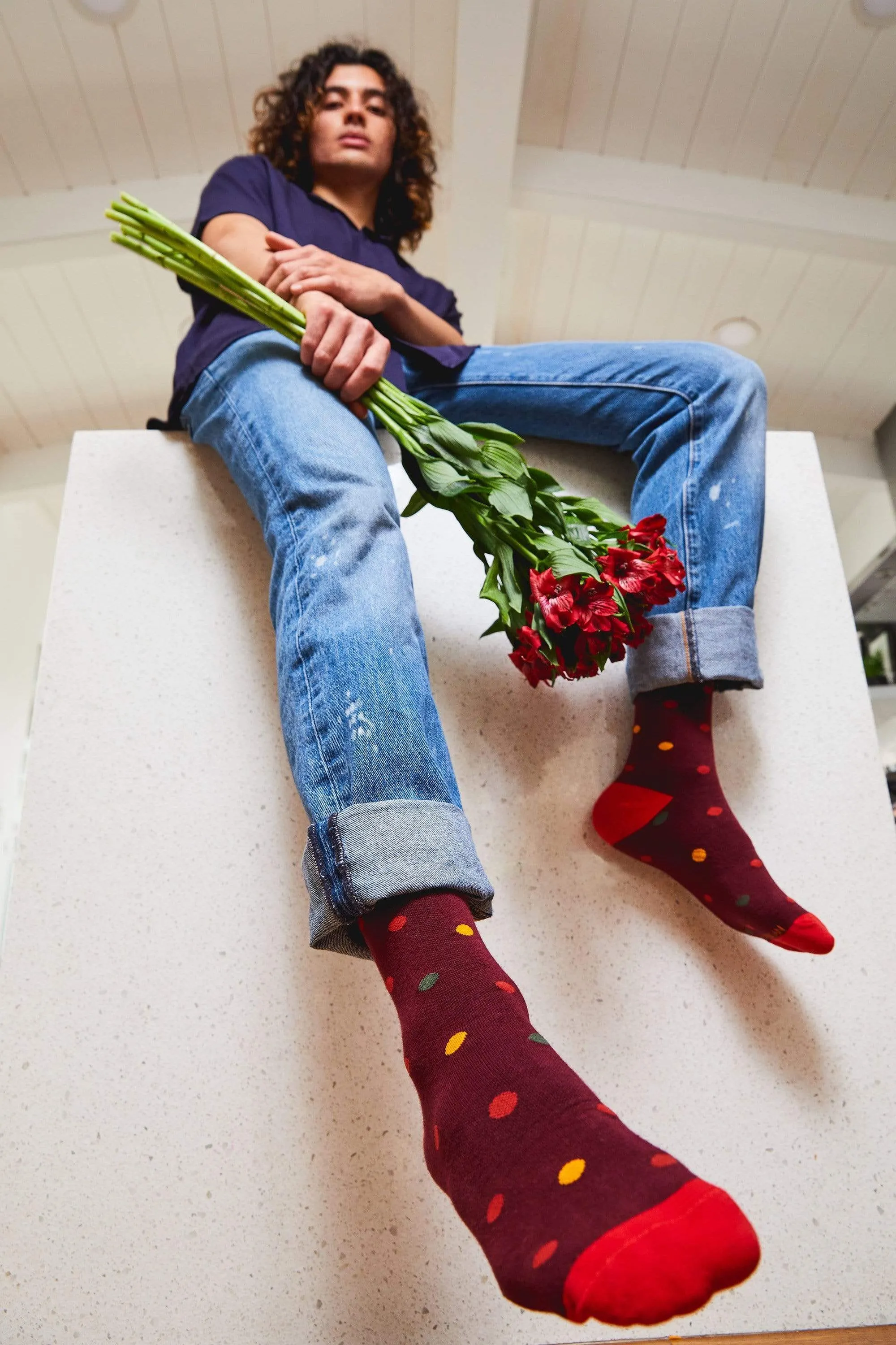 Downtown Date Socks sold by Foot Cardigan product image thumbnail 3