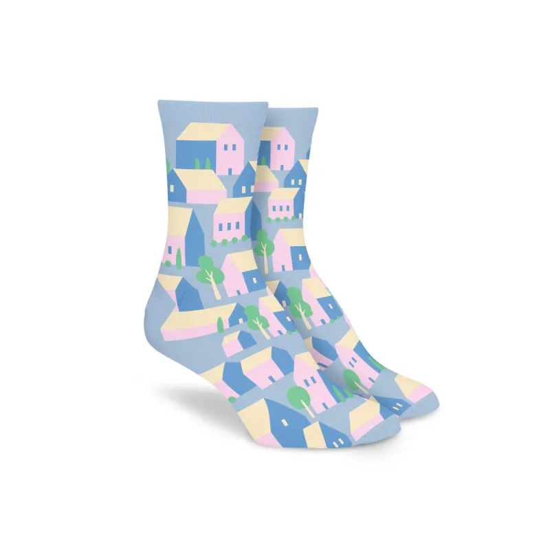 Little Boxes Socks sold by Foot Cardigan