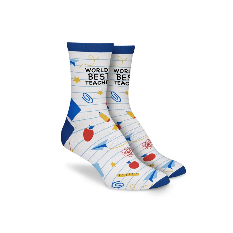 Best Teacher Socks sold by Foot Cardigan